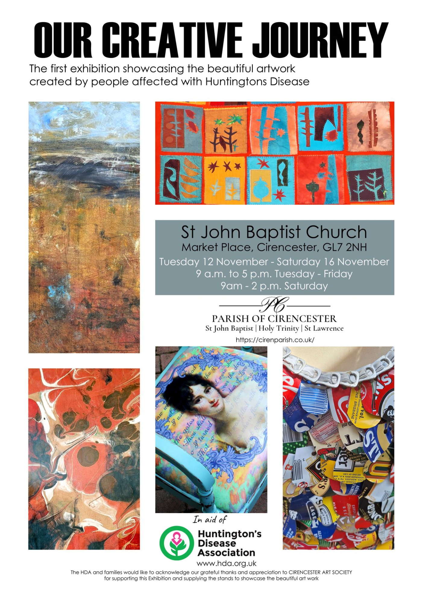 Huntington's disease exhibition